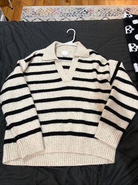 h&m collared sweater